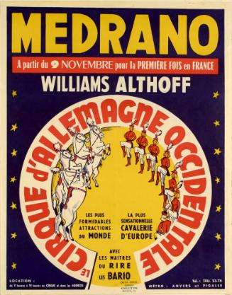 Medrano : Le Cirque d'Allemagne Occidentale