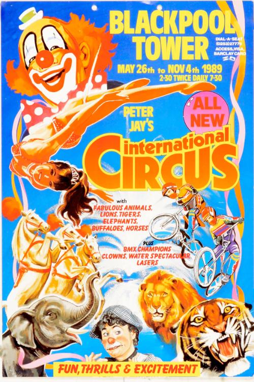 Peter Jay's International Circus, Blackpool Tower