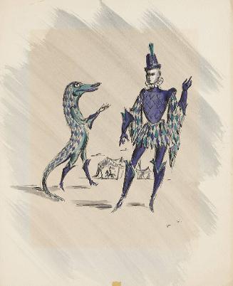 Man and Allligator