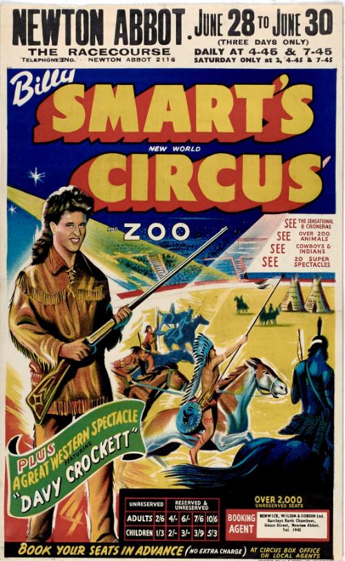 Billy Smart's New World Circus Zoo, Newton Abbot