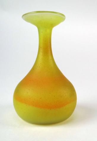 Yellow Lampwork Vessel