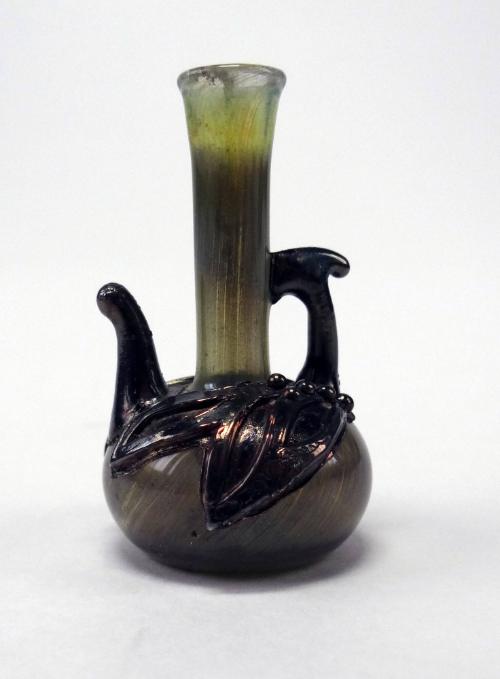 Bottle mounted with silver