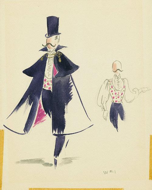 Man in Purple Cape