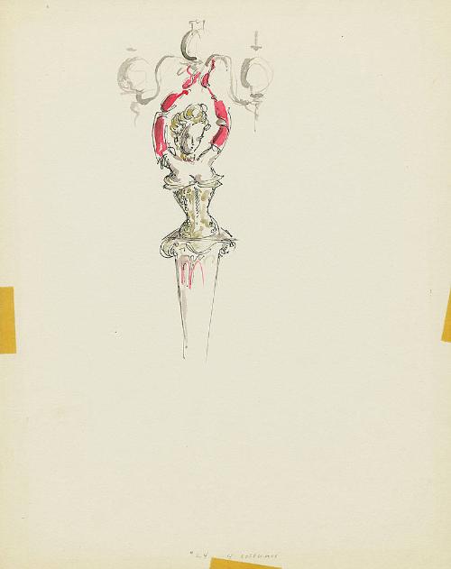 Female Bust Chandelier