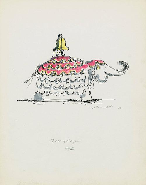 Bell Wagon Elephant with Bells
