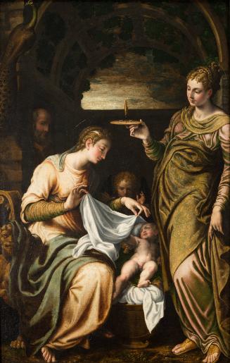 Holy Family with Saint Lucy