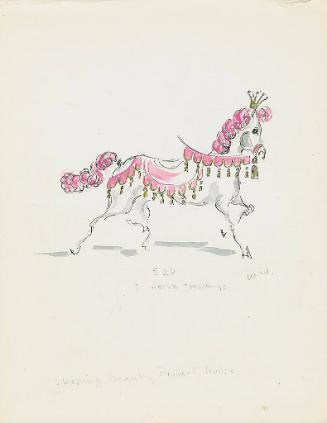 Horse Trappings for Sleeping Beauty Float