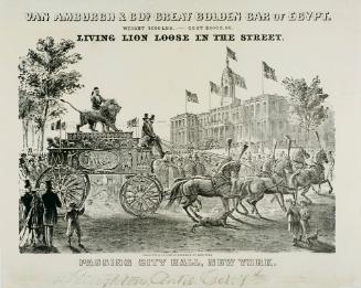 Van Amburgh & Co.'s Menagerie: Great Golden Car of Egypt