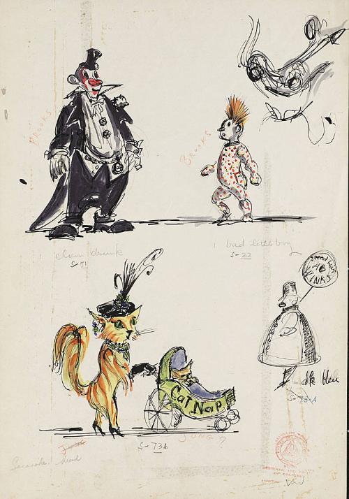 Drunk Clown, Little Boy Blue, Cat Nap and 40 Winks