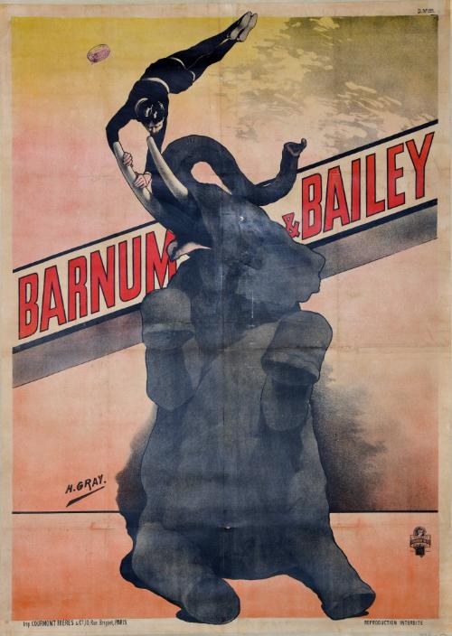 Barnum & Bailey: Performer with Elephant