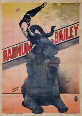 Barnum & Bailey: Performer with Elephant