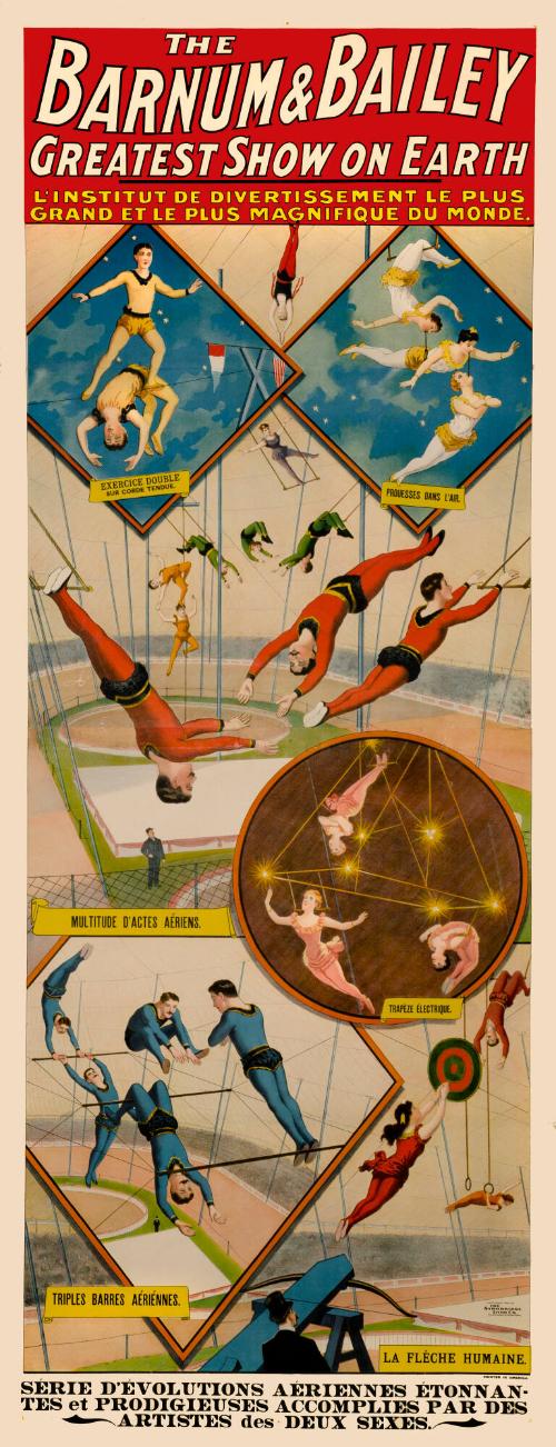 Barnum & Bailey: Serie D'Evolutions Aeriennes Etonnan-Tes