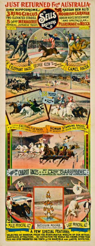 Sells Bros. & Hassan Ben Ali's Moorish Caravan: A Few Special Features