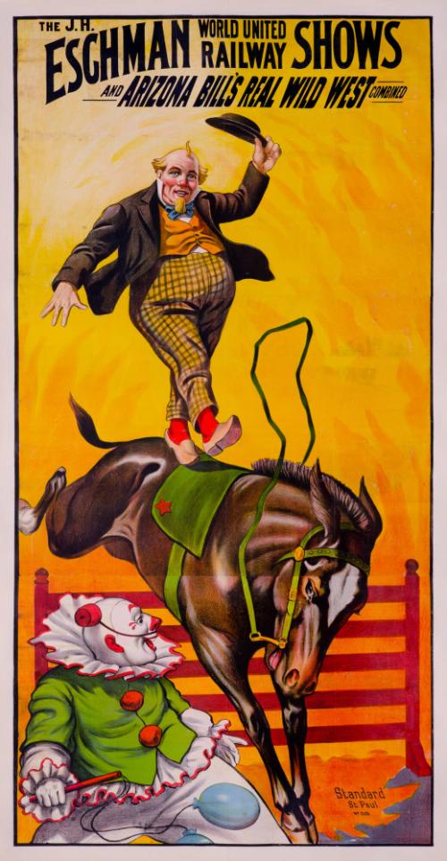 J.H. Eschman-Arizona Bill's Wild West: Dutch Clown